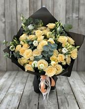 Букет цветов из:  Розы и Лизиантусы #REPLACE_PRED# Янталь