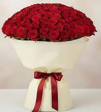 Букет 101 Красная роза Милано #REPLACE_PRED# Янталь