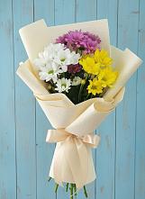 Букет цветов из:  Хризантемы #REPLACE_PRED# Янталь