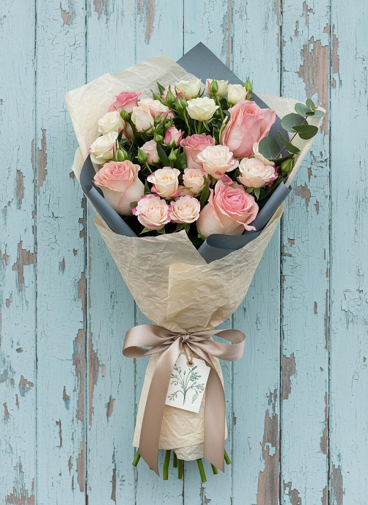 Букет цветов из: Розы в Янталь