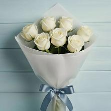 Букет 7 Белых роз Эдлесс Лав #REPLACE_PRED# Янталь