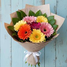 Букет цветов из:  Герберы в Янталь