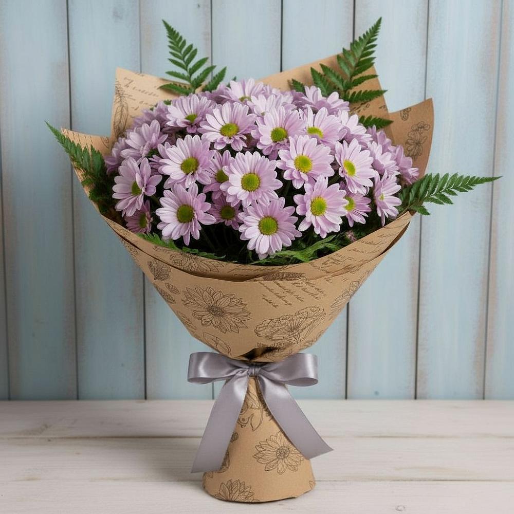 Букет цветов из: Хризантемы в Янталь