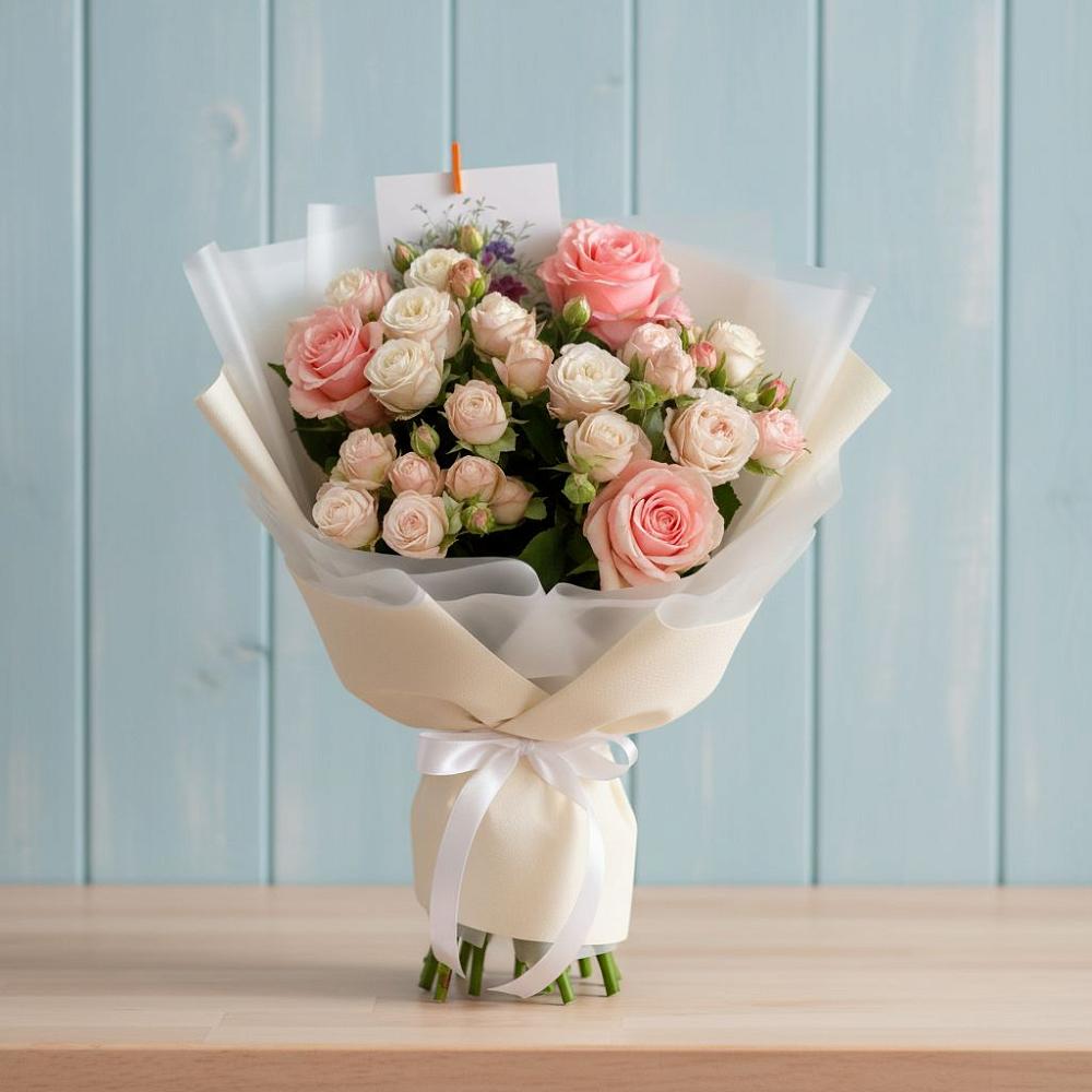 Букет цветов из: Розы в Янталь