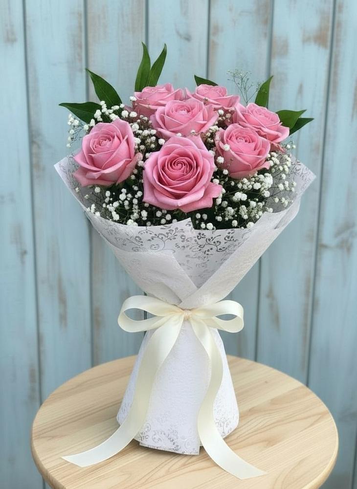 Букет цветов из: Розы в Янталь