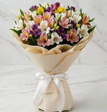 Букет цветов из:  Альстромерии в Янталь