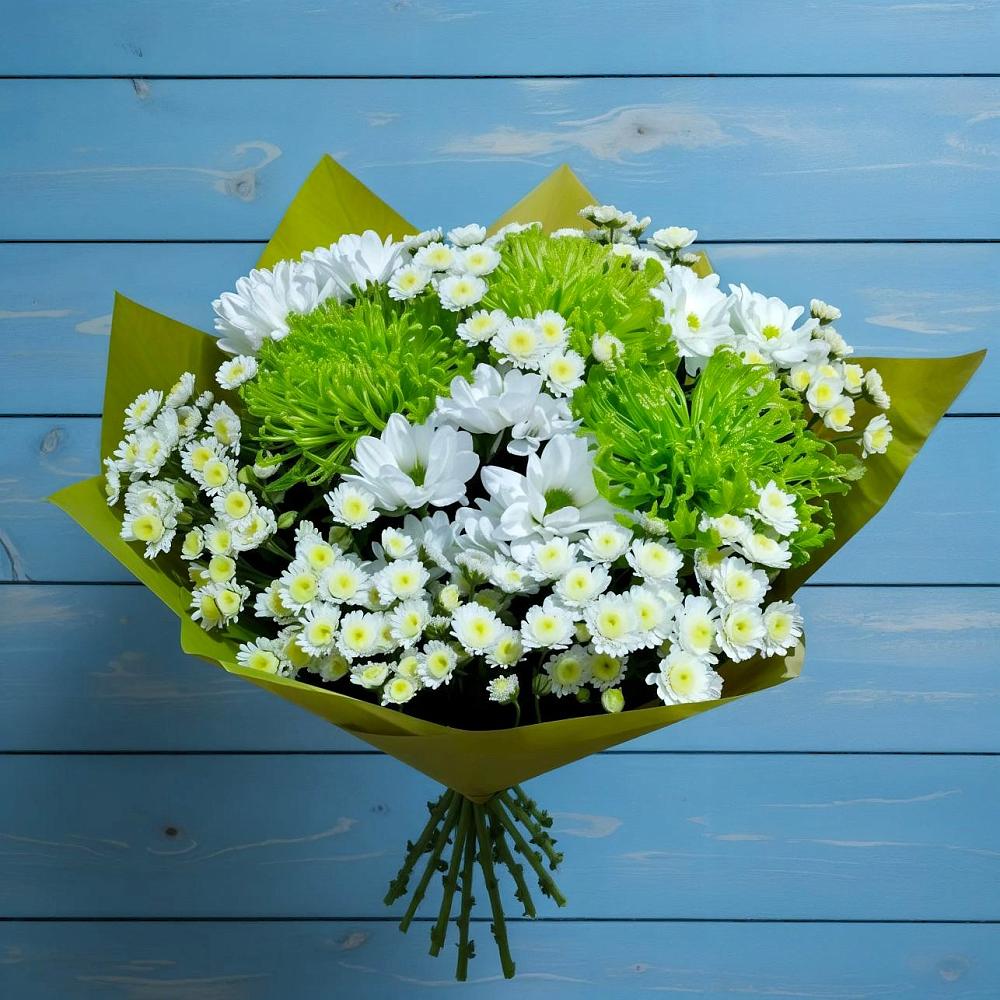 Букет цветов из: Хризантемы в Янталь