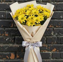 Букет цветов из:  Хризантемы в Янталь