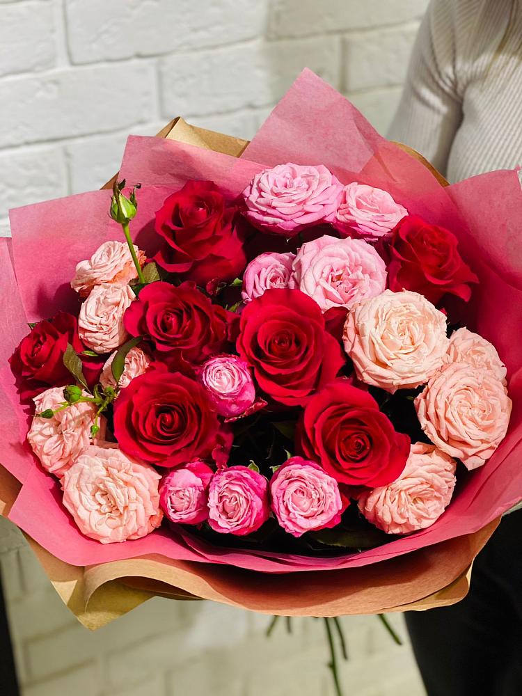 Букет цветов из: Розы в Янталь