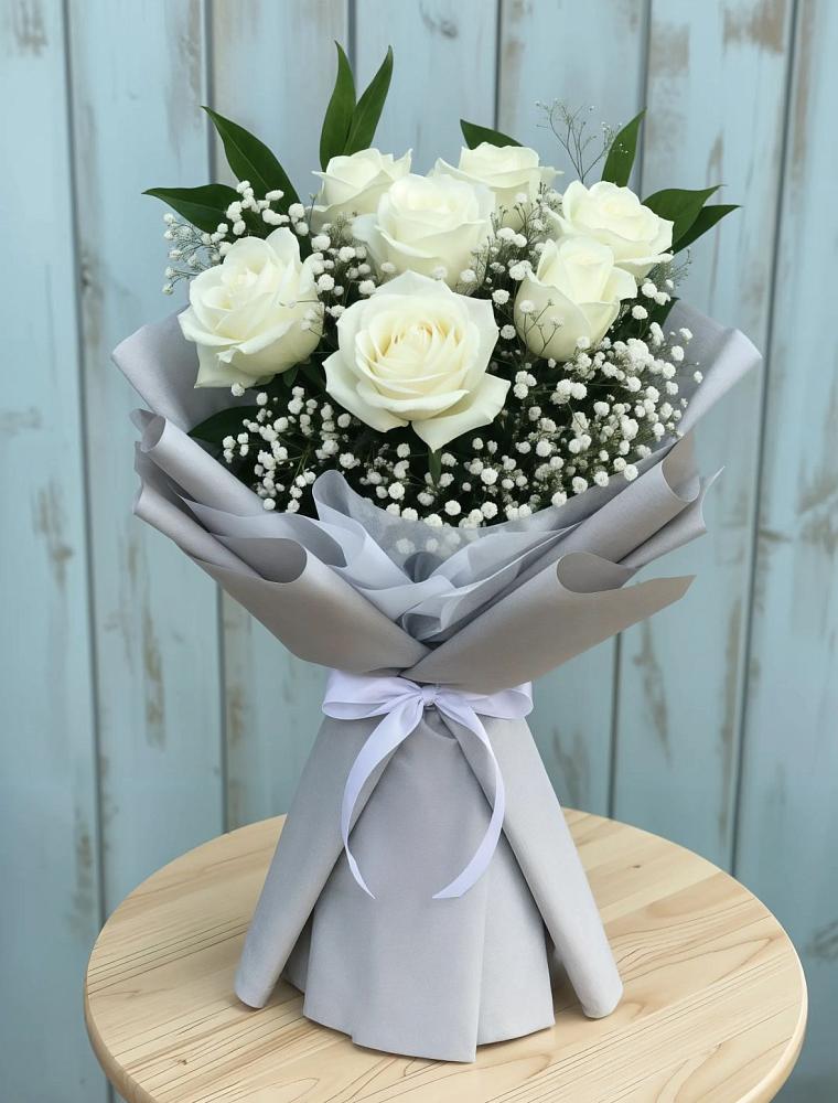 Букет цветов из: Розы в Янталь