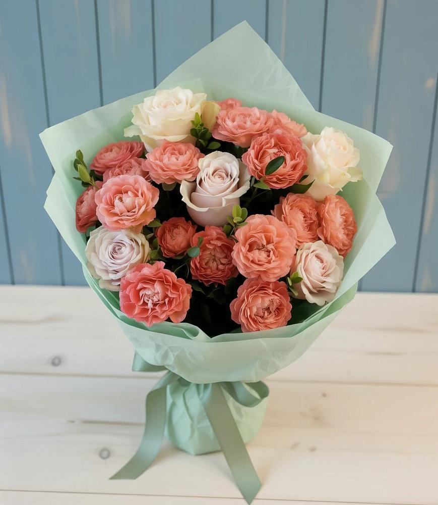 Букет цветов из: Розы в Янталь