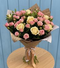 Букет цветов из:  Розы #REPLACE_PRED# Янталь