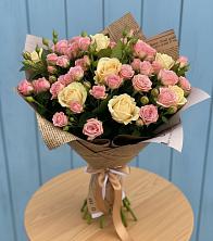 Букет цветов из:  Розы в Янталь