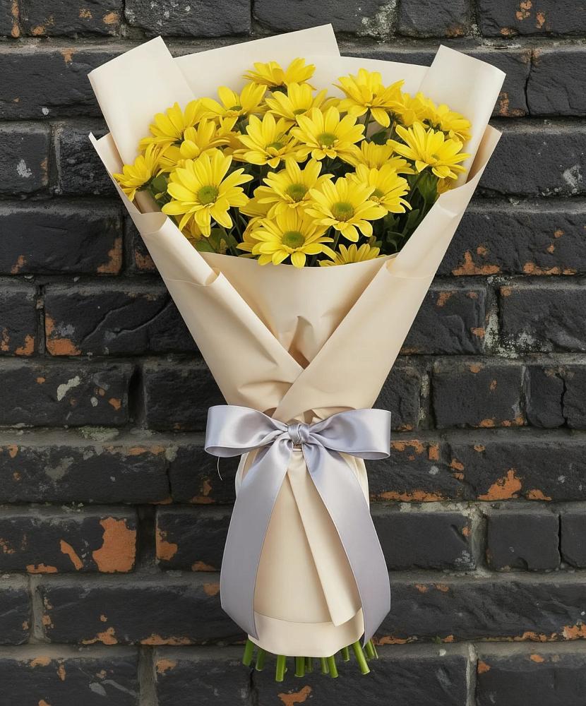 Букет цветов из: Хризантемы в Янталь