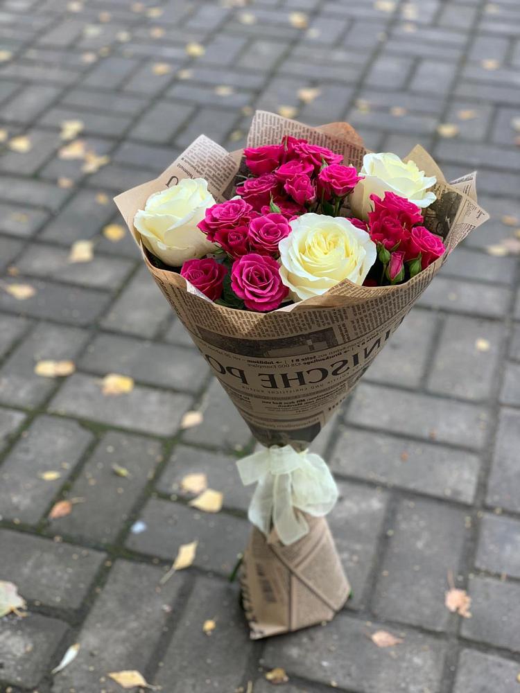 Букет цветов из: Розы в Янталь