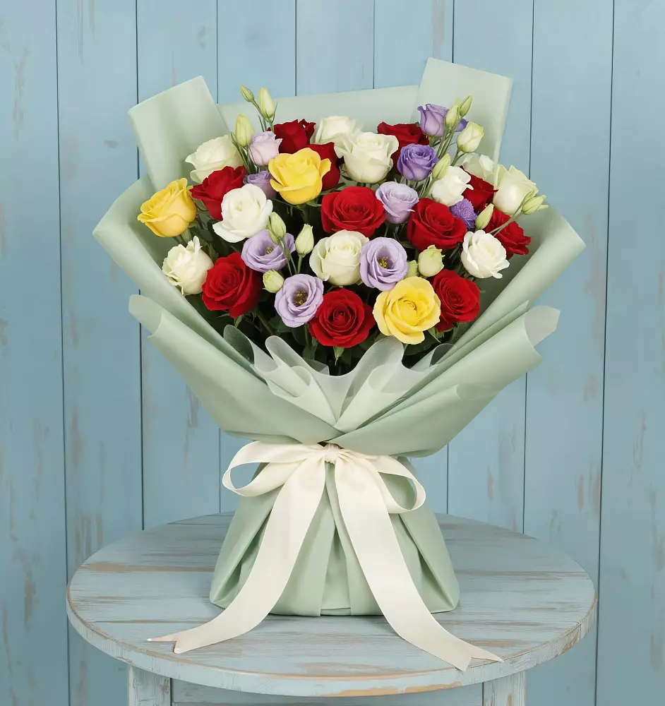 Букет цветов из: Розы в Янталь